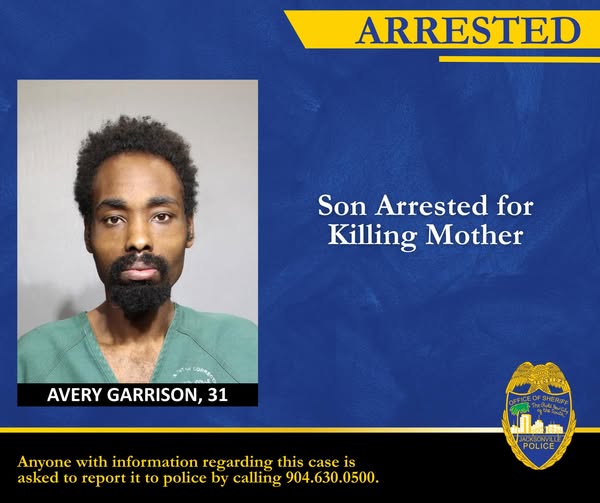 Read more about the article 31, Avery Garrison, Arrested for Killing Mother in Tragic Incident
